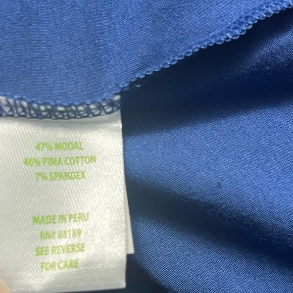 Lilly Pulitzer Finn Top NWT women’s size small colour block custom graphic print - Picture 15 of 16